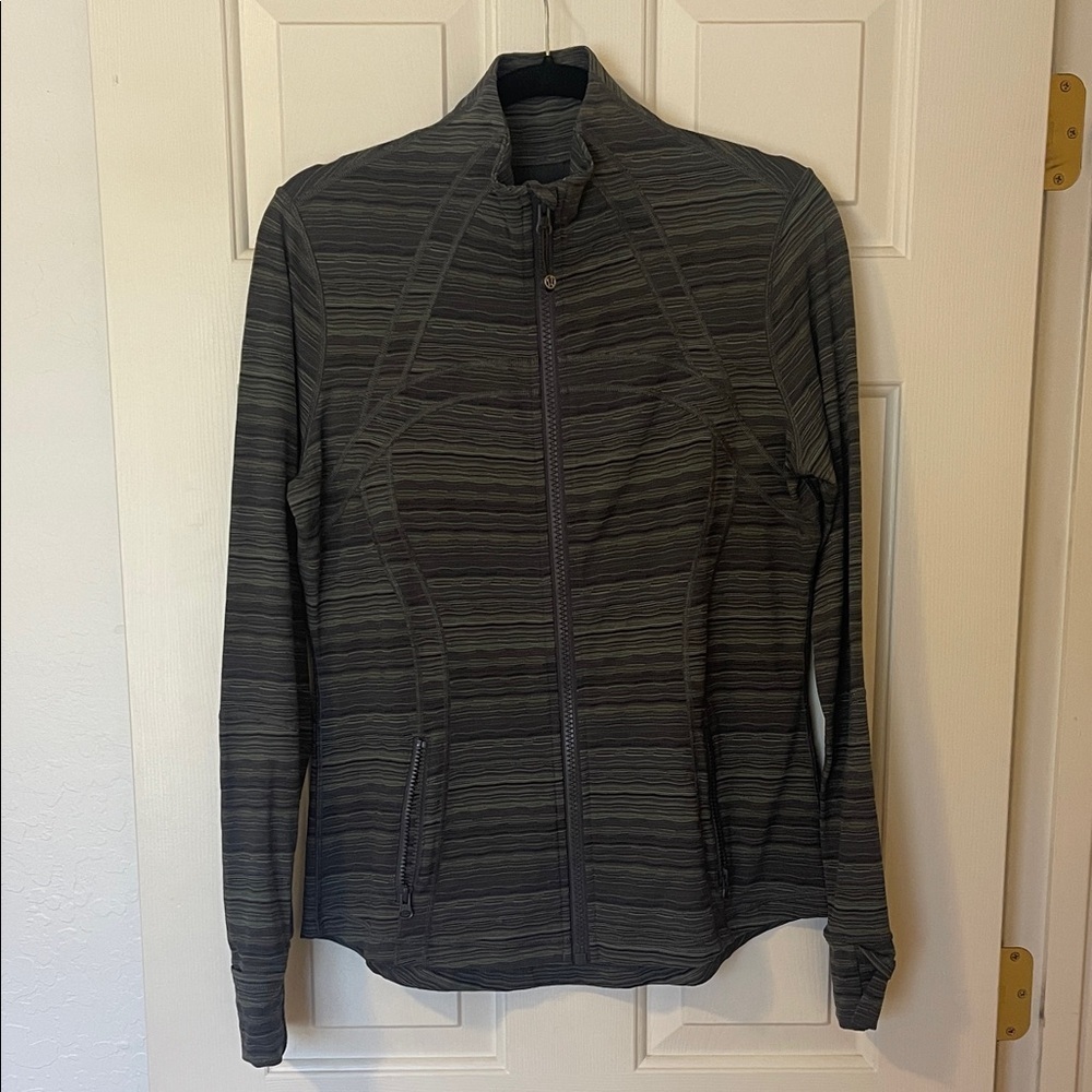 Lu-Lu Lemon 🍋 Striped Full-Zip Jacket